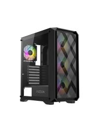 FAZEON F4 650W 80+ BRONZE 4x120MM RGB FANLI mATX MESH KASA